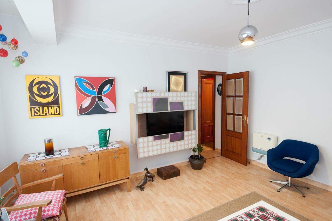 Retro Vintage Recien Reformado En Centro Coruna Apartman A Coruña Kültér fotó