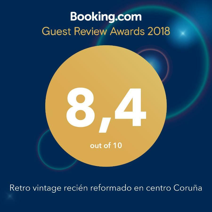 Retro Vintage Recien Reformado En Centro Coruna Apartman A Coruña Kültér fotó